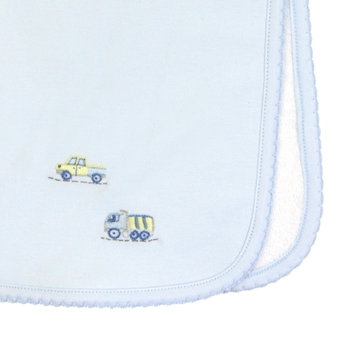 Cars and Trucks Embroidery Burpie | Baby Boy