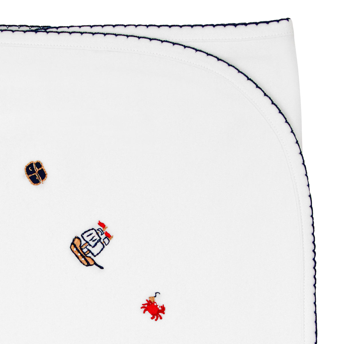 Treasure Island Embroidery Blanket | Baby Boy