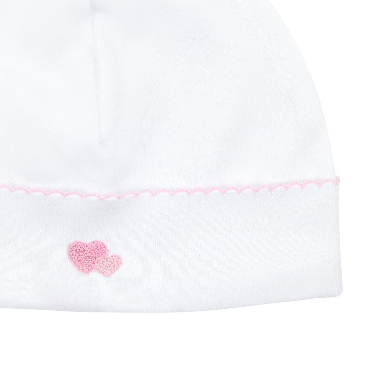 Double Love Embroidery Hat | Baby Girl