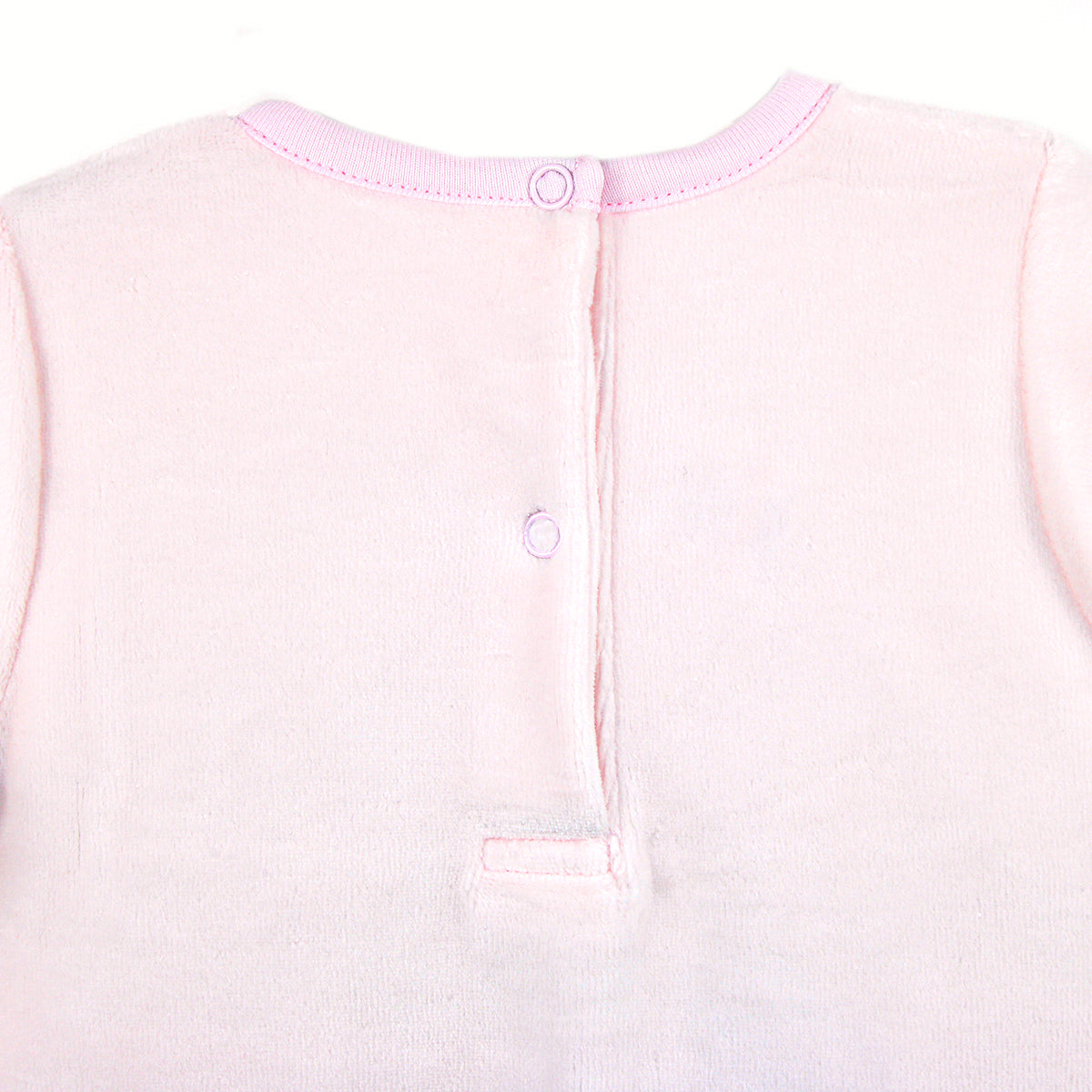 Smock Pink Cotton Collection Footie | Baby Girl