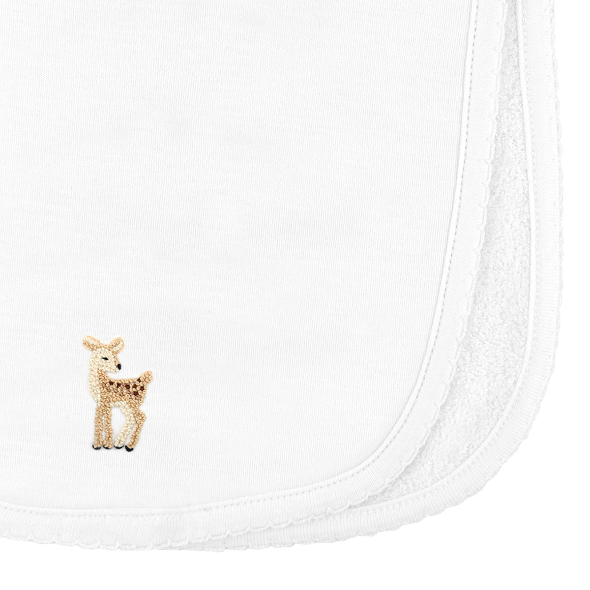 Woodland Friends Embroidery Burpie | Baby Unisex