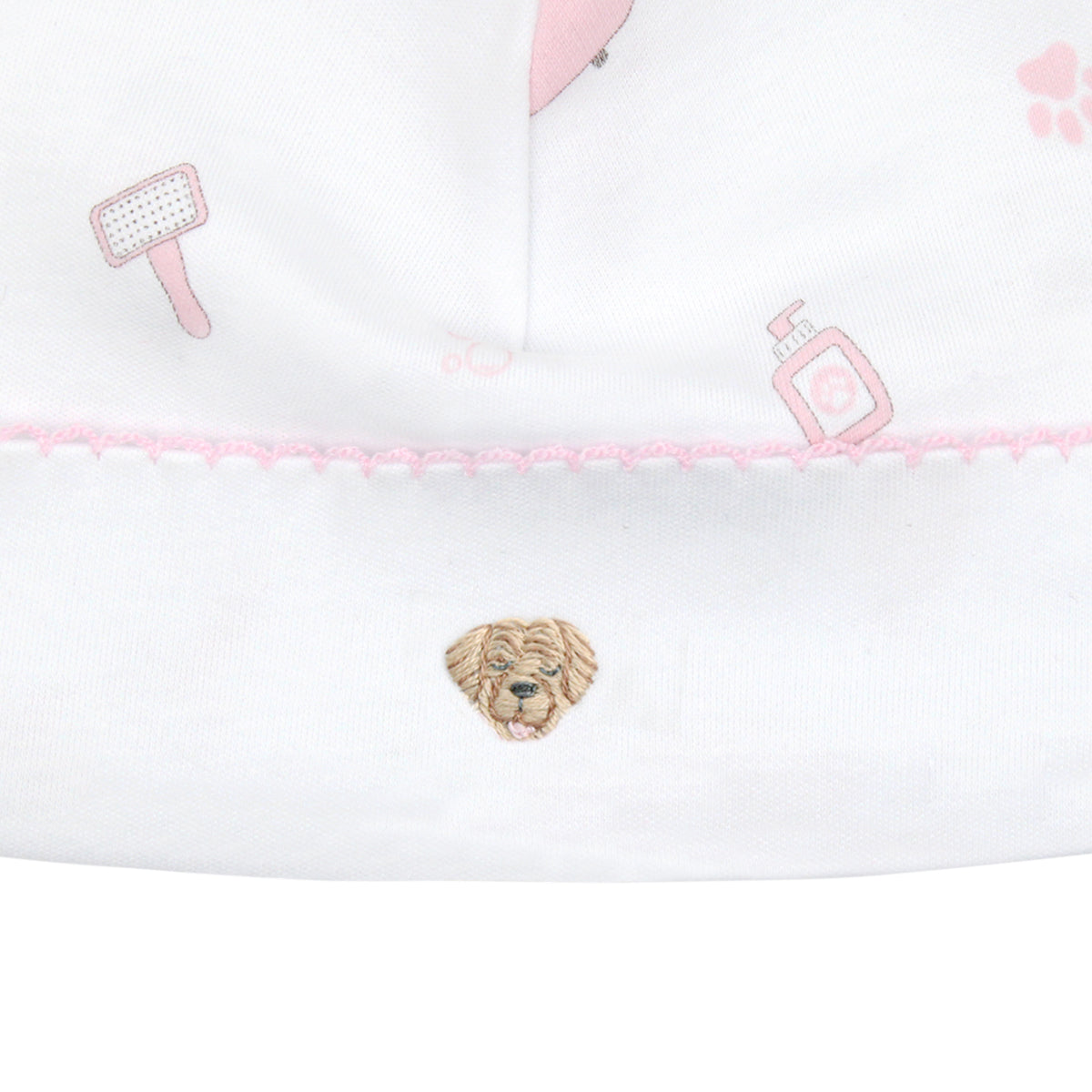 Pet Spa Embroidery and Printed Hat | Baby Girl