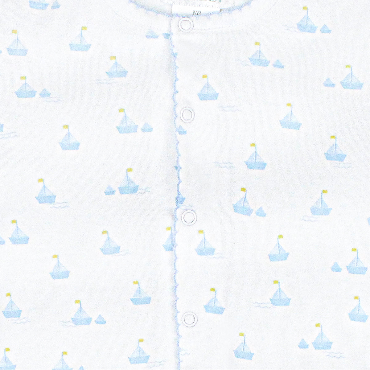 Graceful Sailboats Set 2 Pieces | Baby Boy