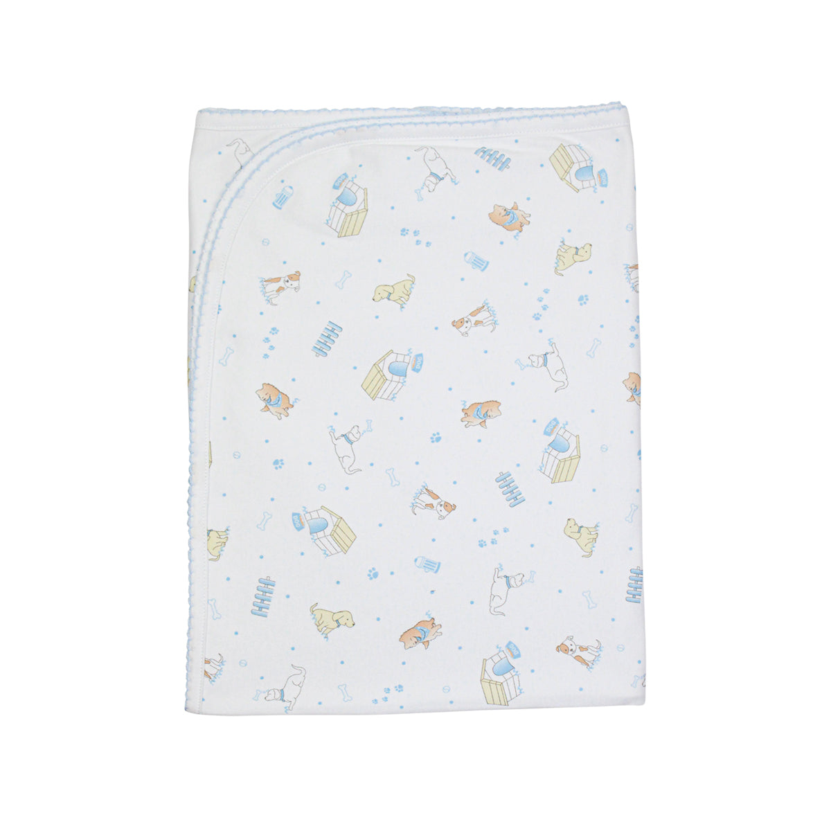 Puppies World printed Blanket | Baby Boy