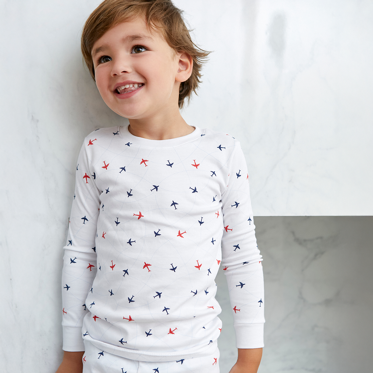 Lets Travel Printed Pajama | Baby Boy