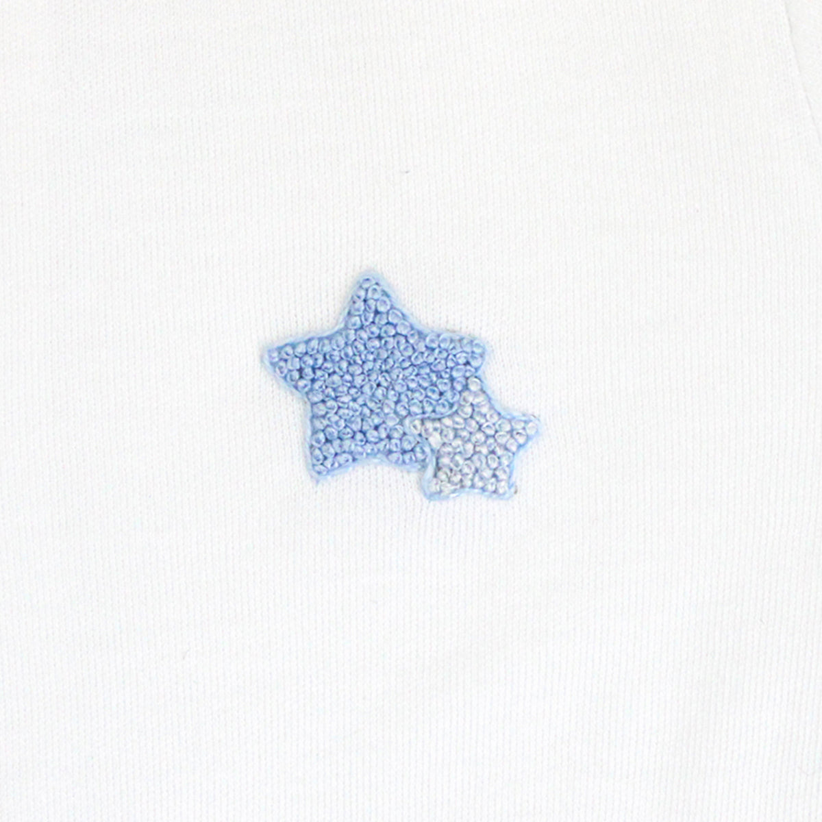 Double Star Embroidery Hat | Baby Boy