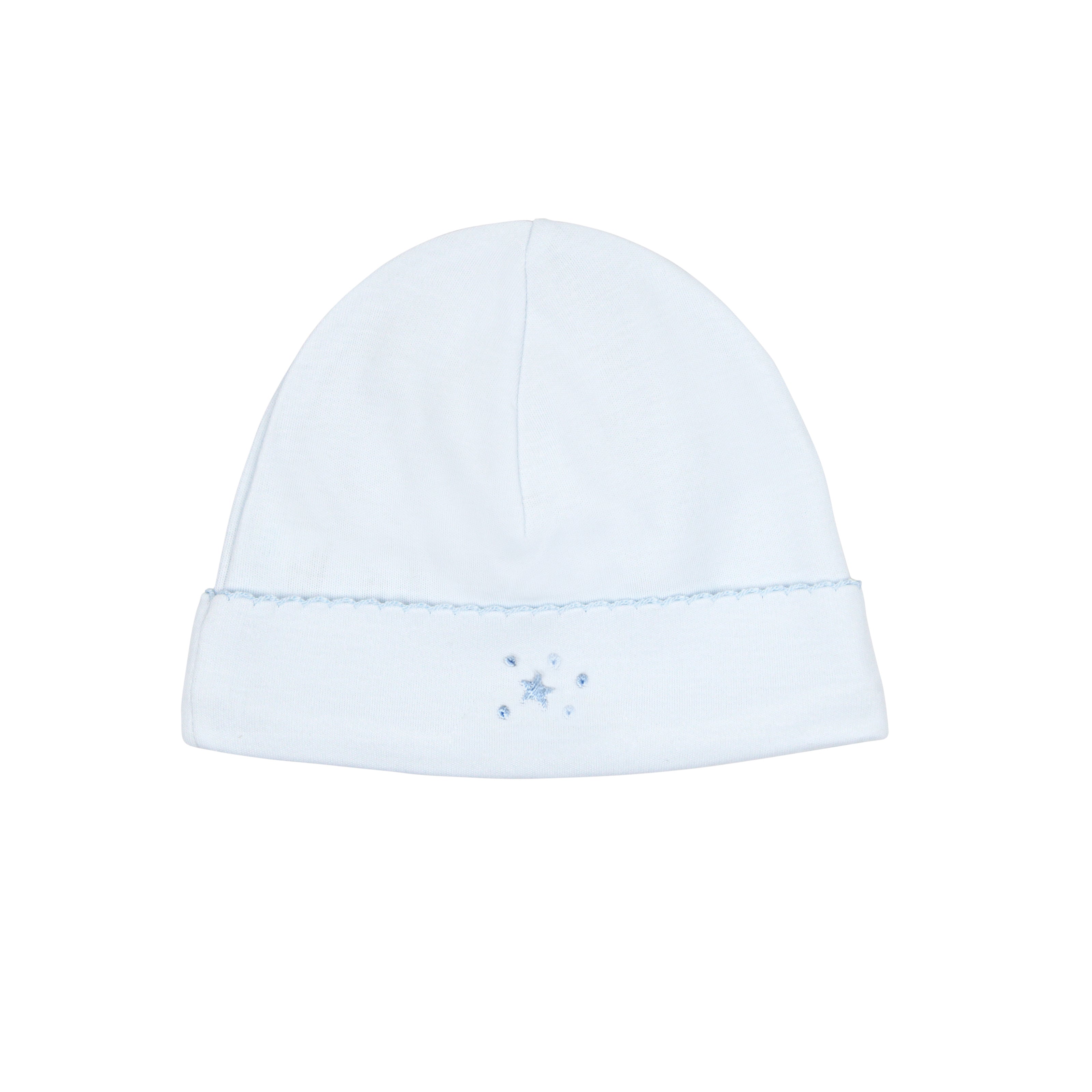 Lightblue Bubble Stars Embroidery Set 4 Pieces | Baby Boy