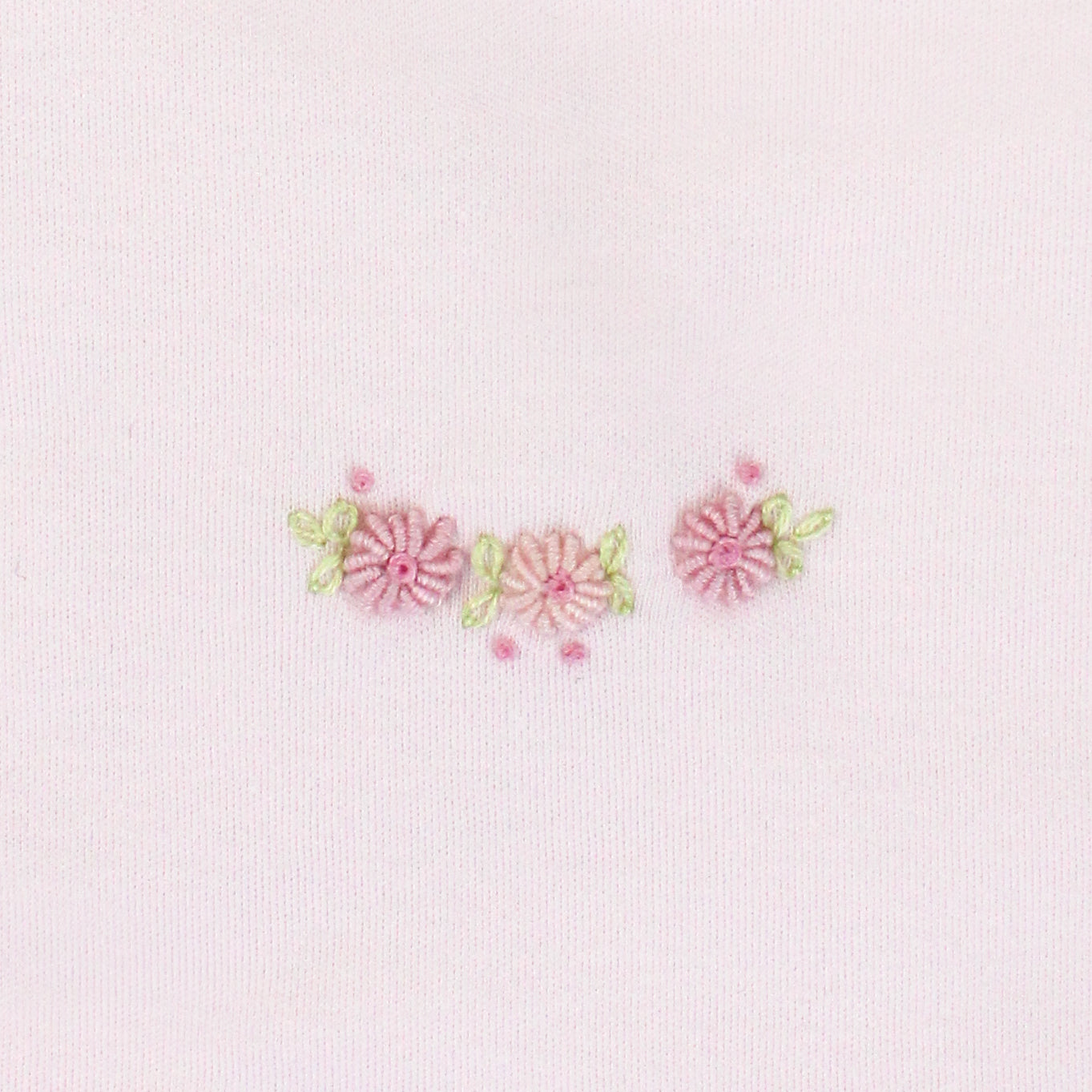 Summer of Love  Embroidery Bib | Baby Girl