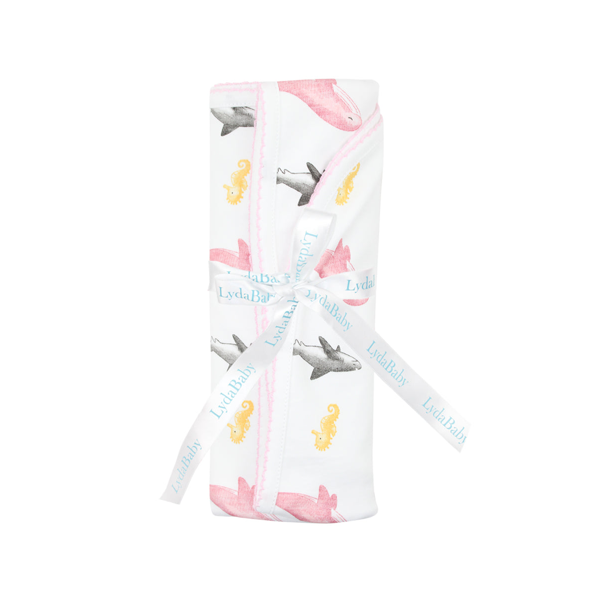 Sea Animals Printed Blanket | Baby Girl