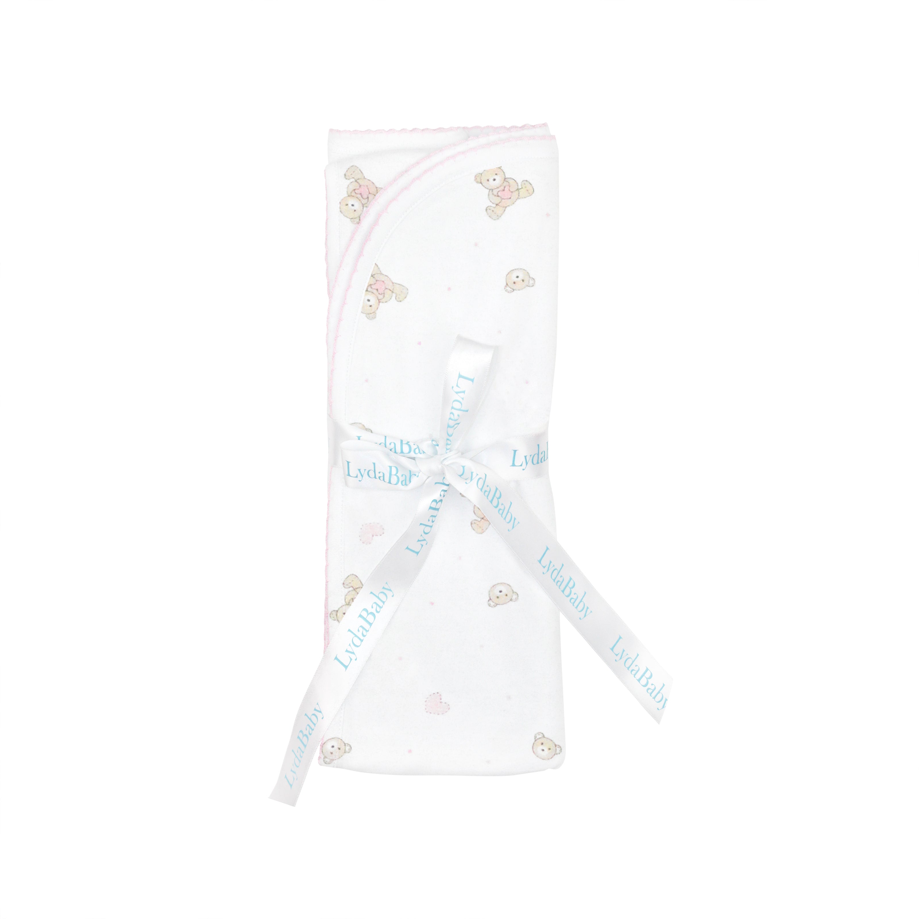 Love Teddy Printed Blanket | Baby Girl