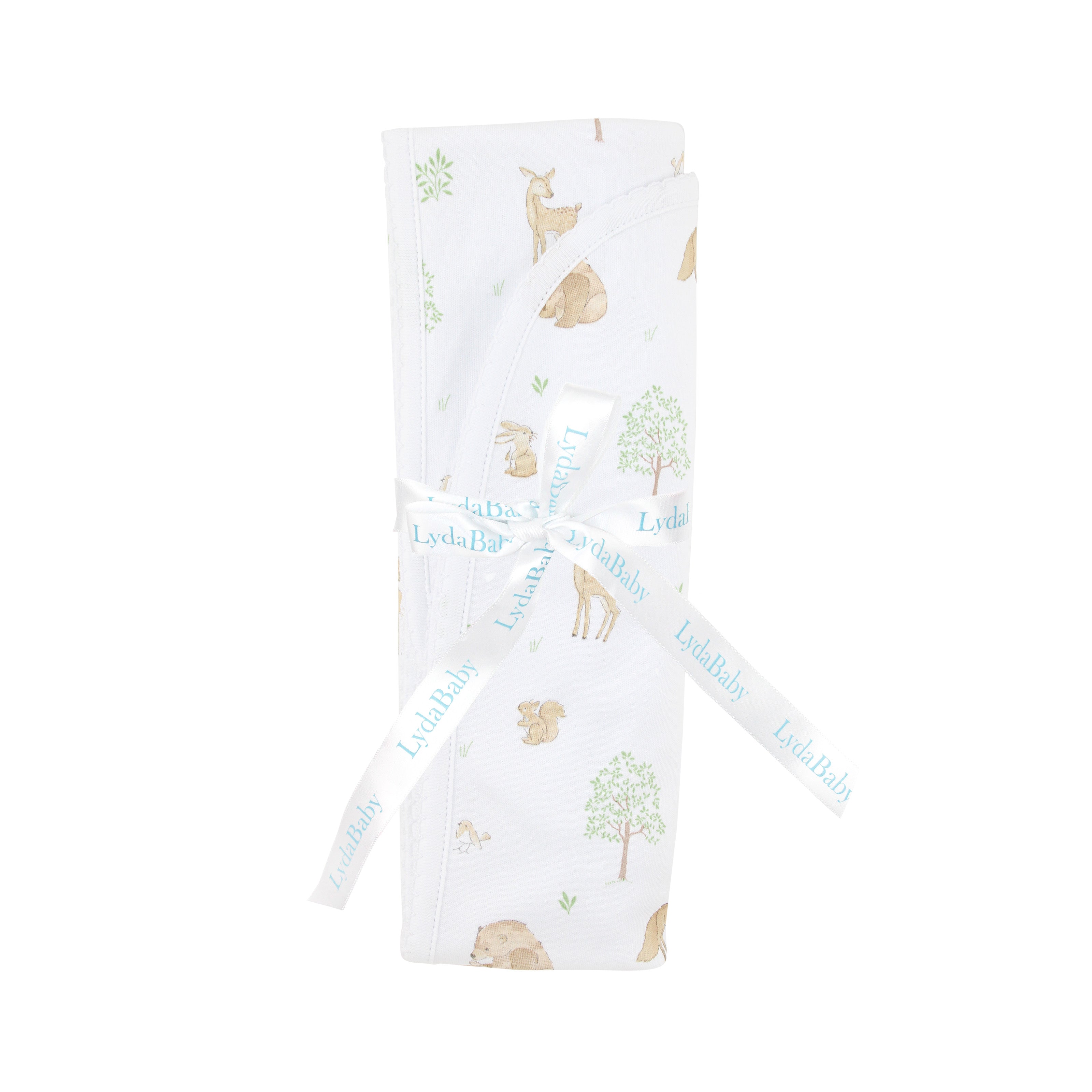 Woodland Friends Printed Blanket | Baby Unisex