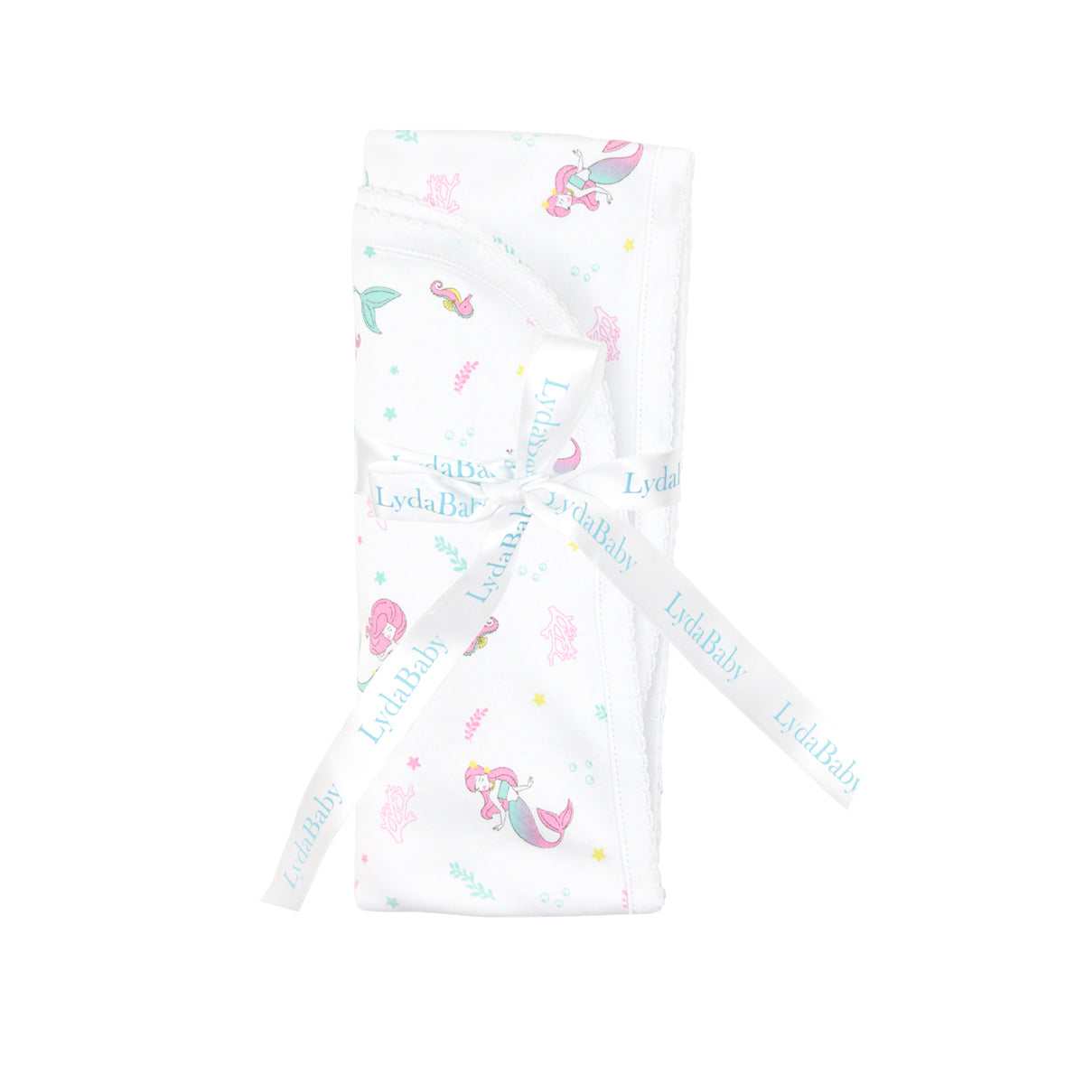 Little Mermaids Printed Blanket | Baby Girl