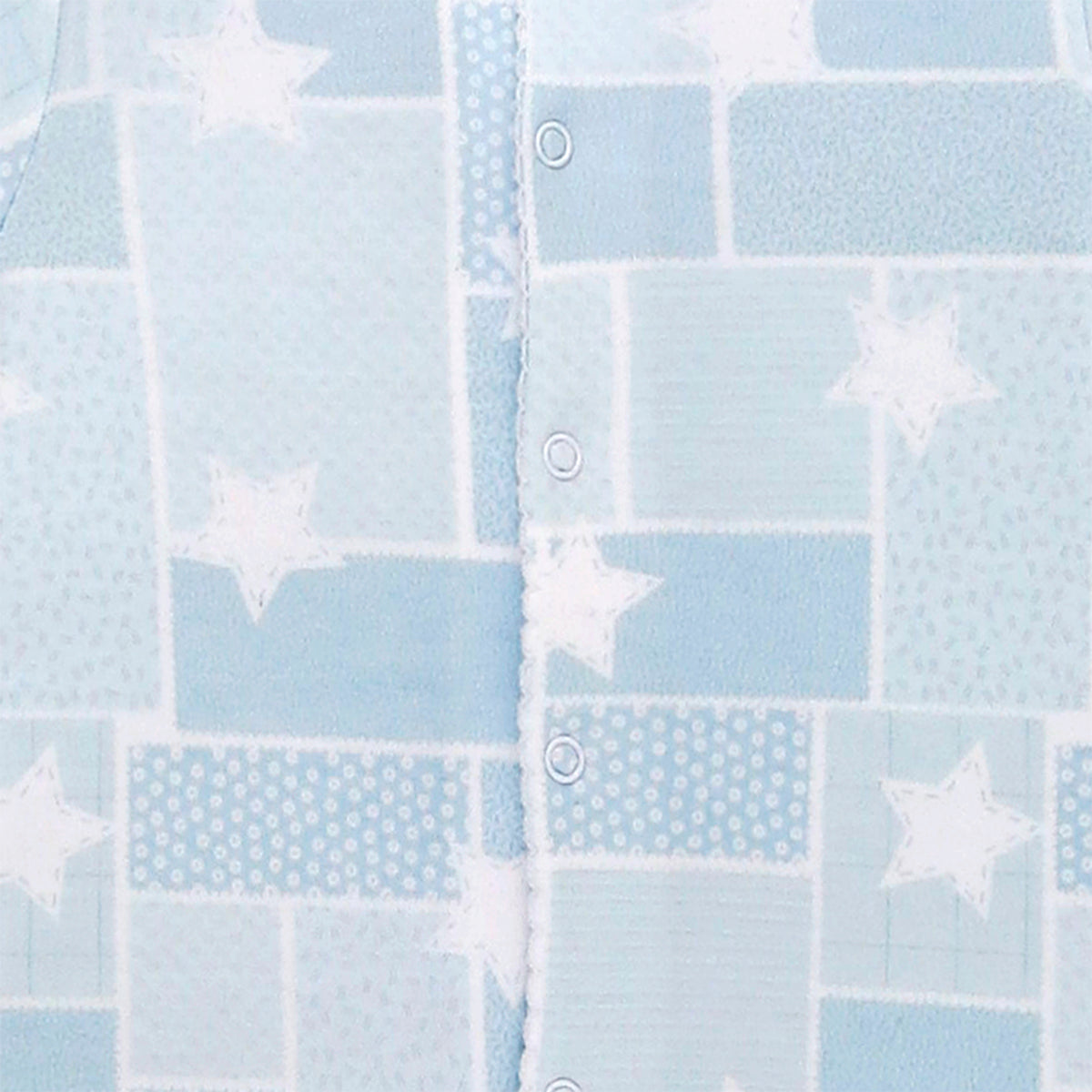 Star Patchs Printed Footie | Baby Boy