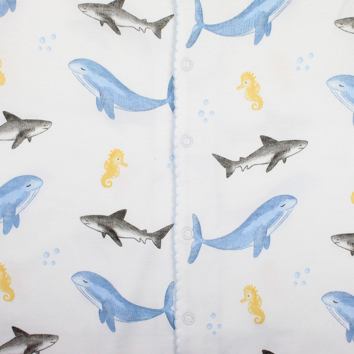 Sea Animals Printed Romper | Baby Boy