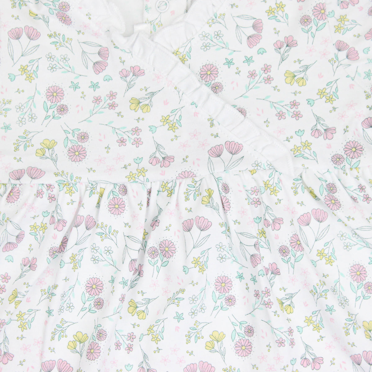 Spring Blossoms Printed Dress | Baby Girl
