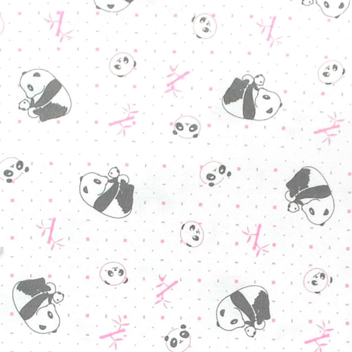 Pandas Love Printed Pajamas  | Girl