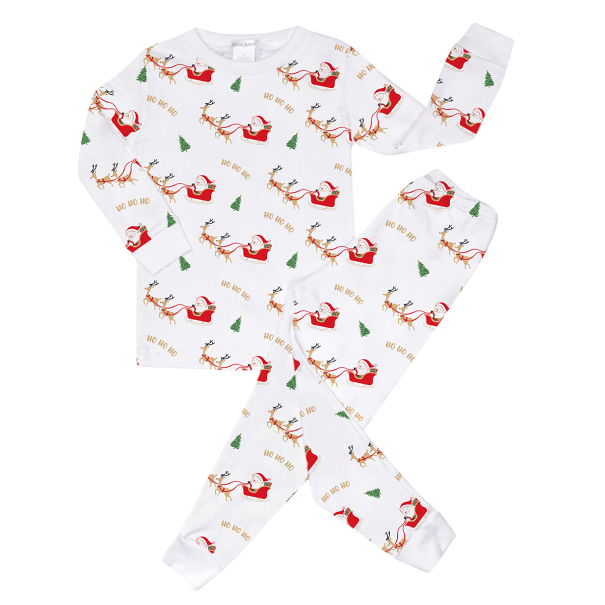 Santa And Deers Pajamas | Unisex