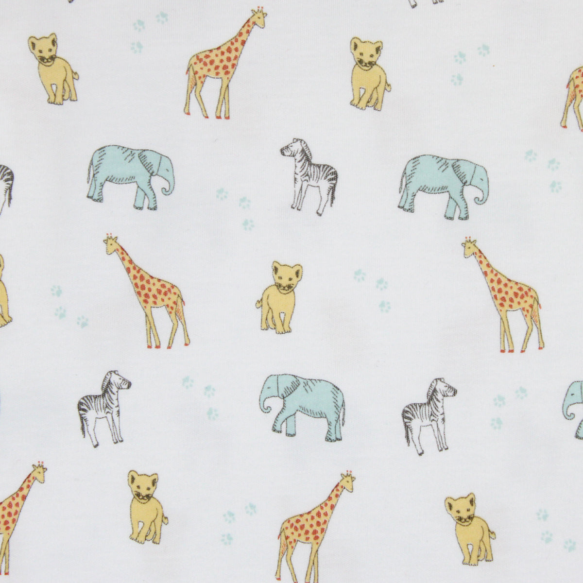 Safari Animals Printed Pajama | Unisex