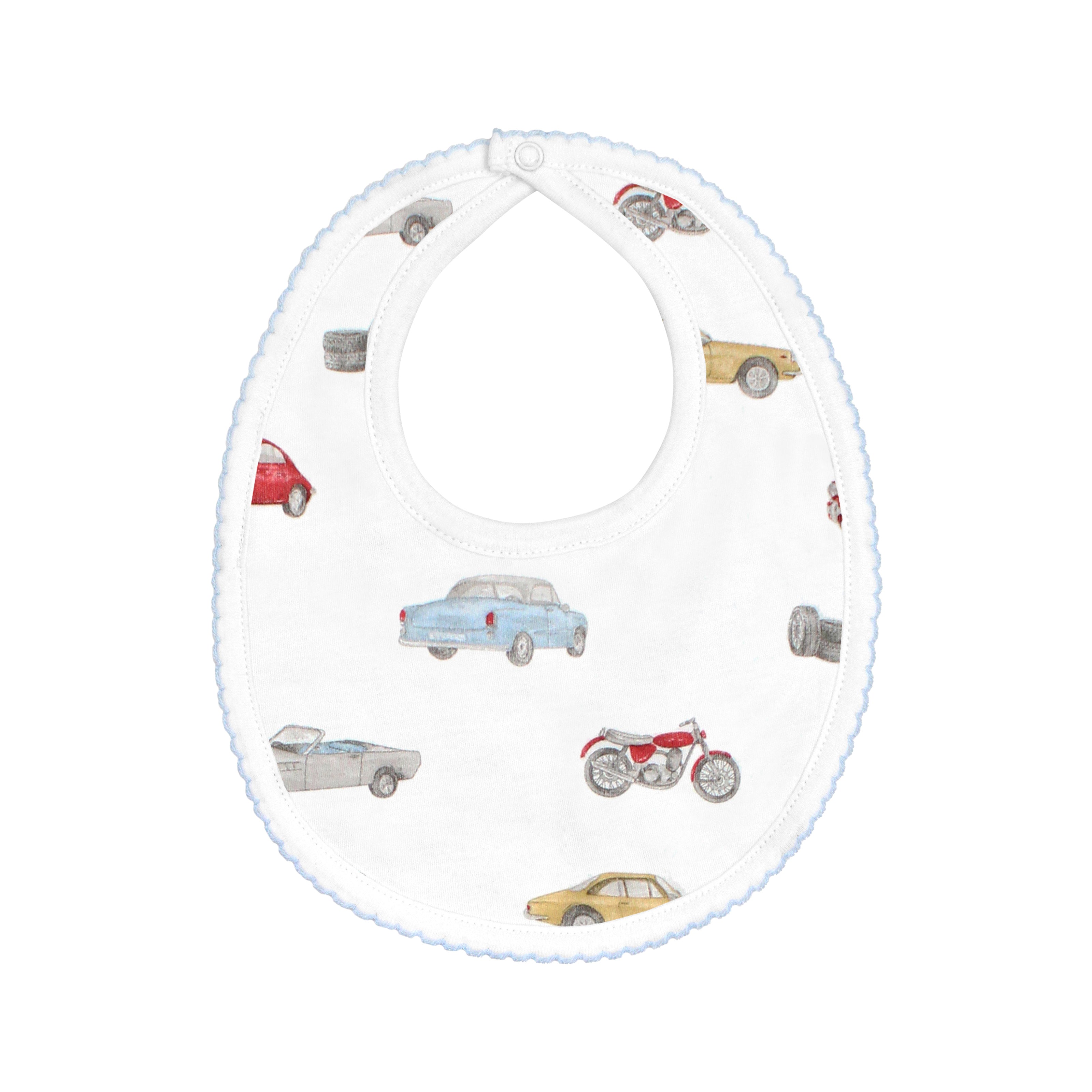 Motor Lover Printed Bib | Baby Boy