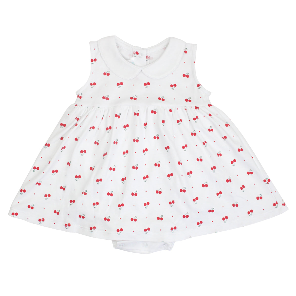 Cherries Printed Dress |  Baby Girl