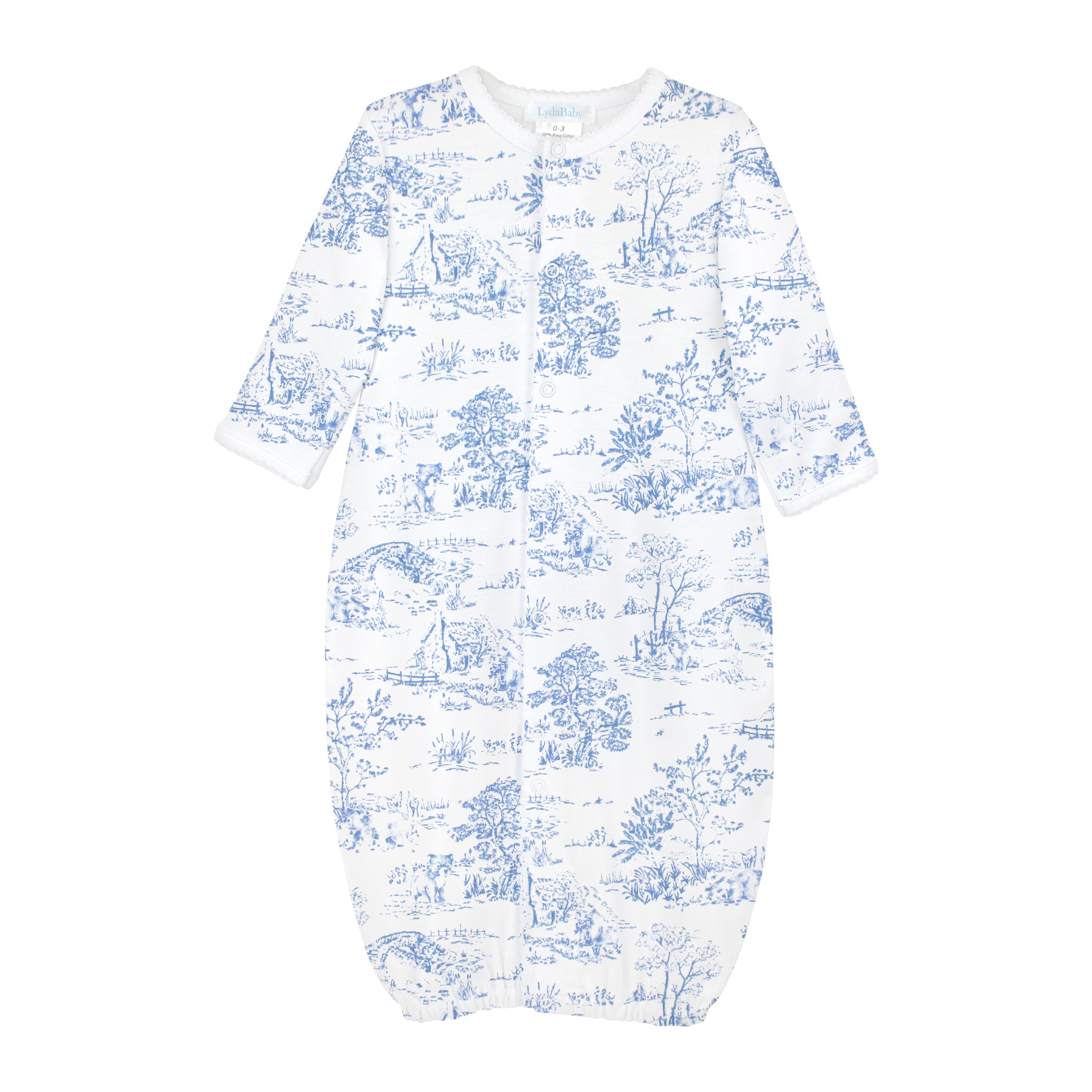 Toile de Jouy Printed Converter | Baby Girl