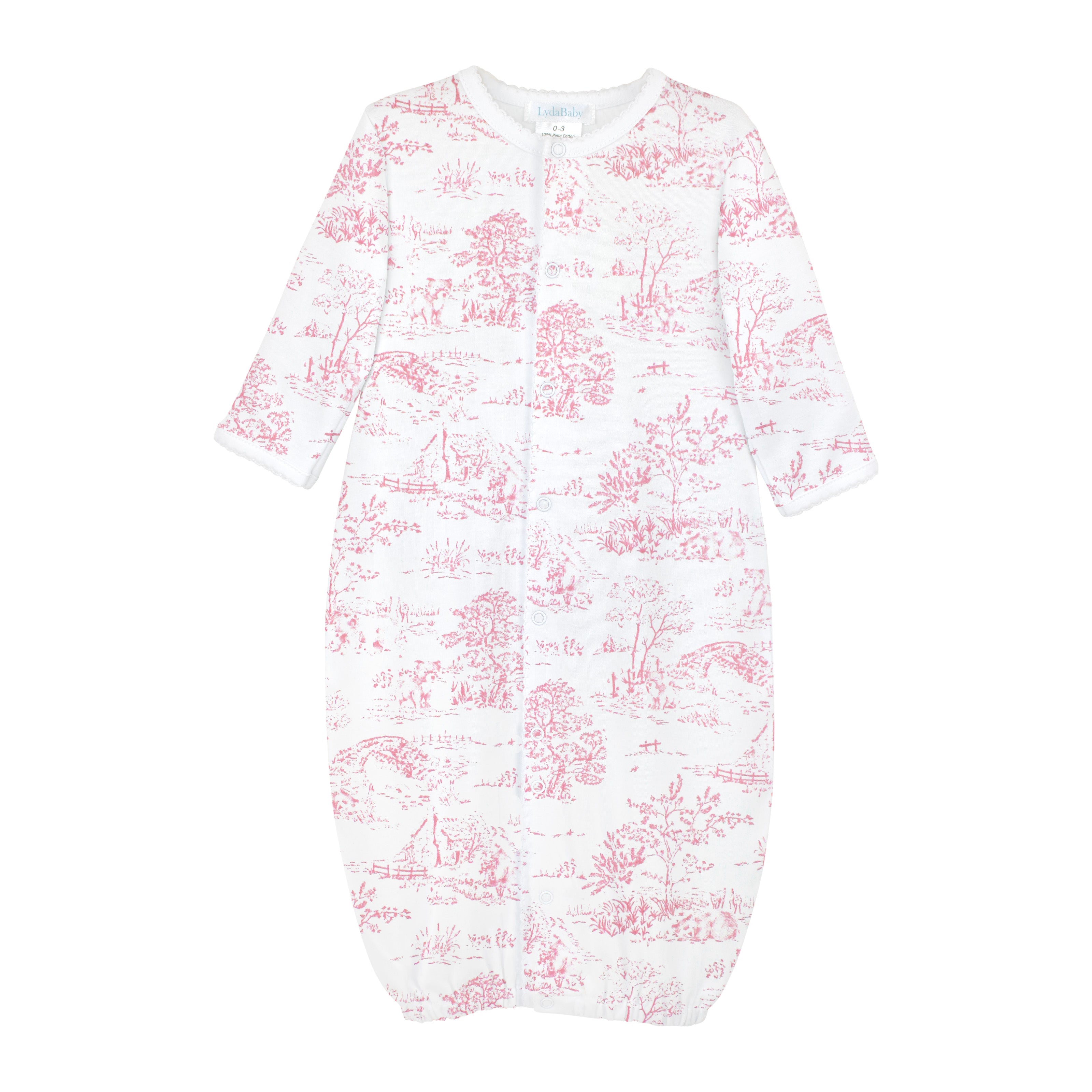 Toile de Jouy Printed Converter | Baby Girl