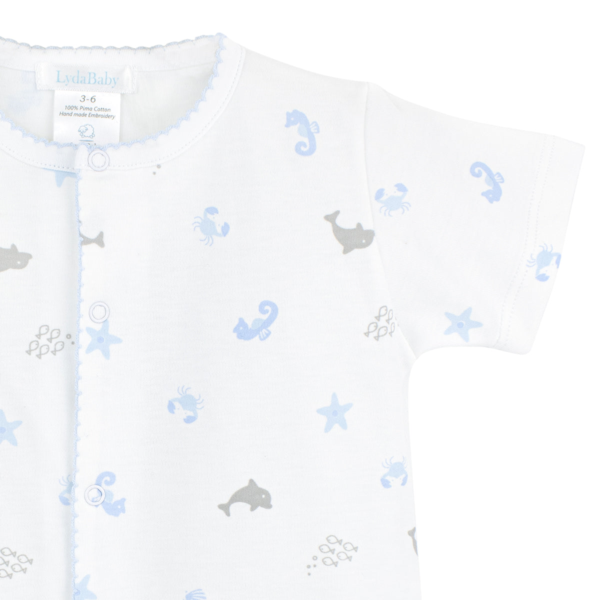 Under the Sea Printed Romper | Baby Boy