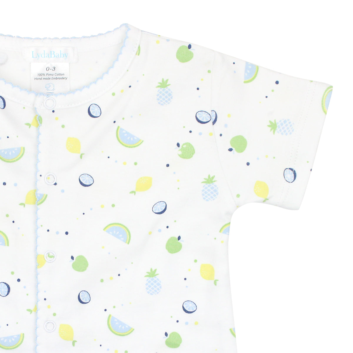Summer Fruits Printed Romper | Baby Boy