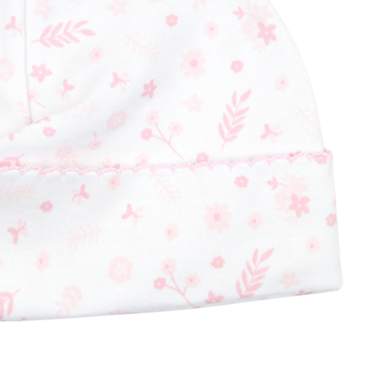 Little Flowers Printed Hat | Baby Girl
