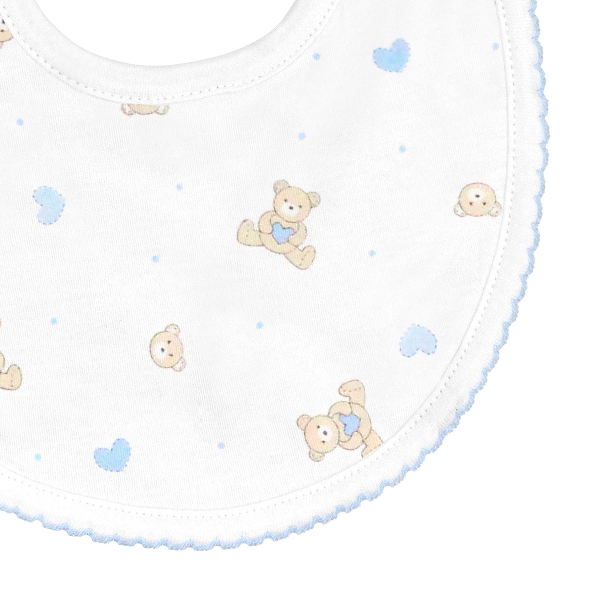 Love Teddy Printed Bib | Baby Boy
