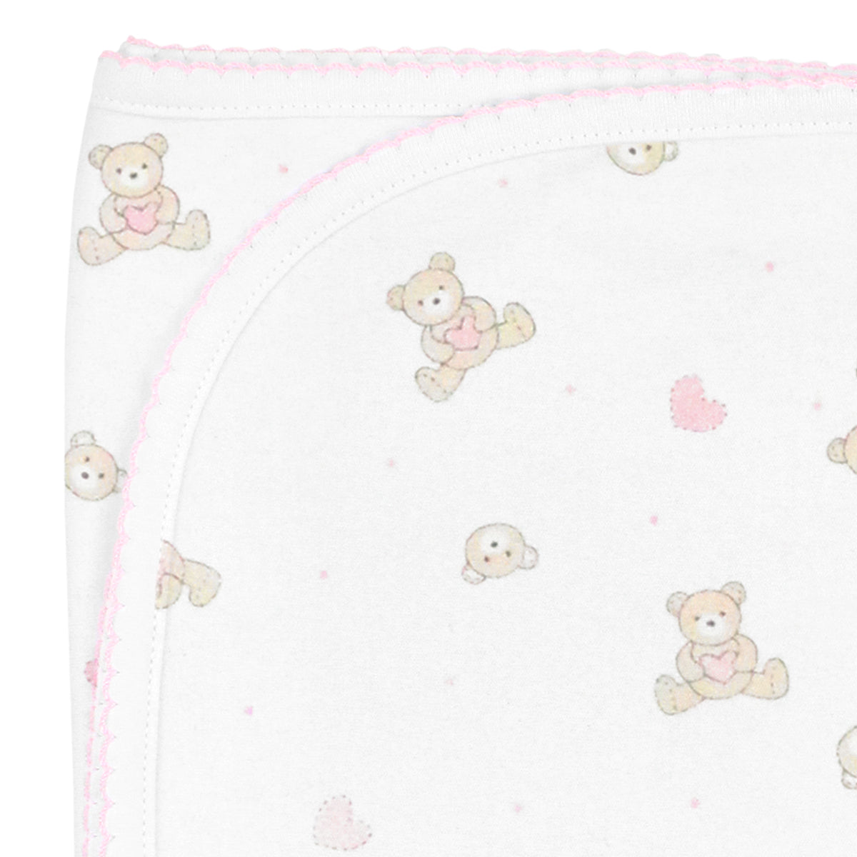 Love Teddy Printed Blanket | Baby Girl