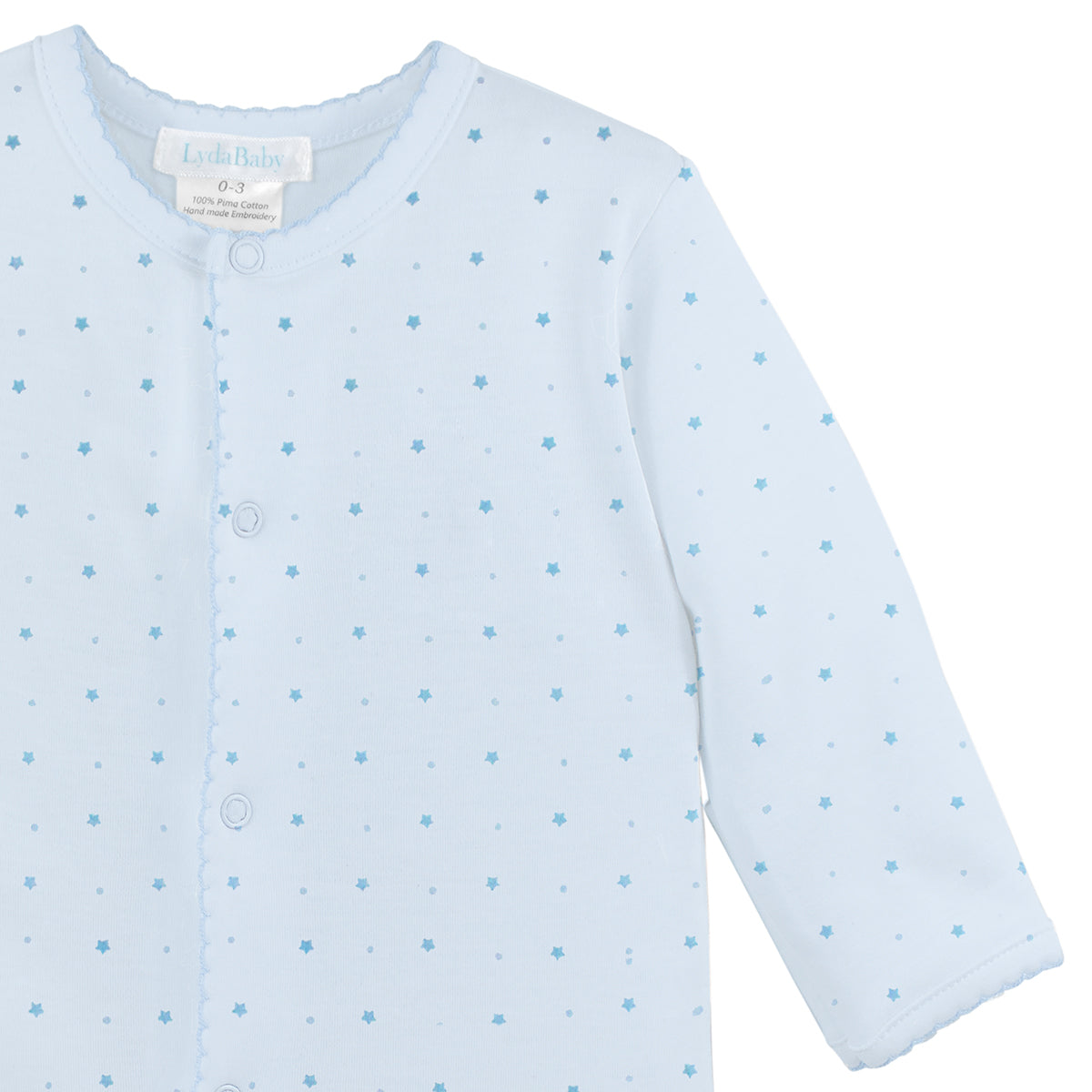 Lovely Dots Printed Footie | Baby Boy