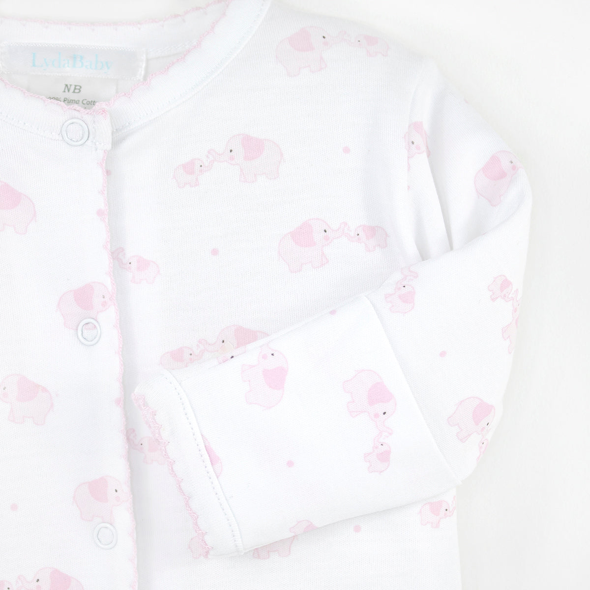 Mama and baby Printed Footie | Baby Girl