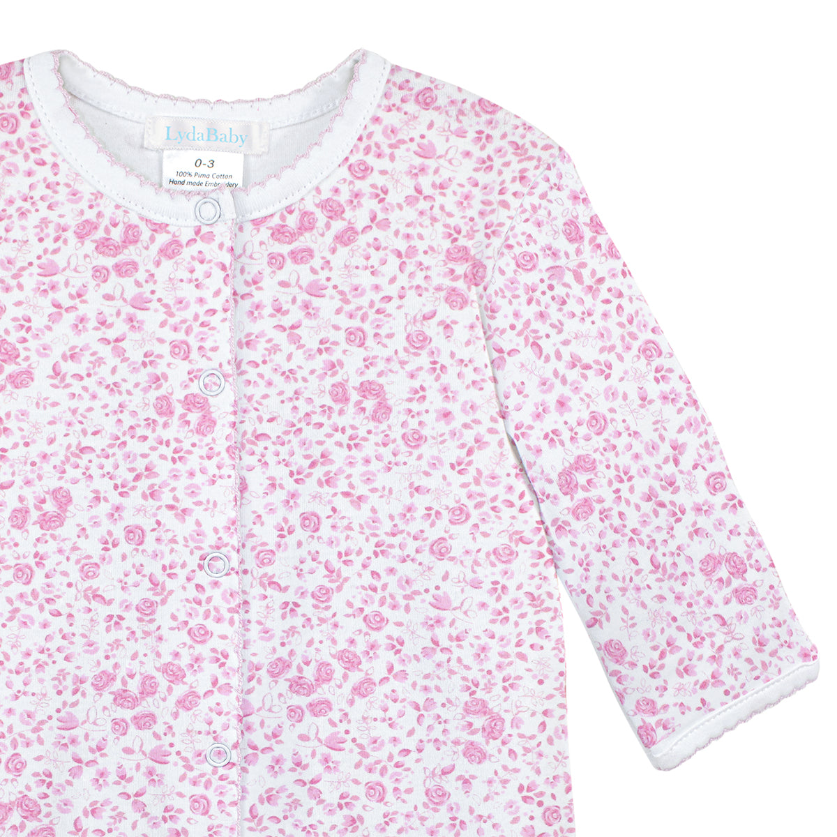 Pink Roses Garden Printed Converter | Baby Girl