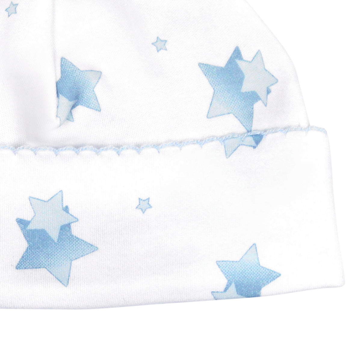 Double Stars Printed Hat | Baby Boy