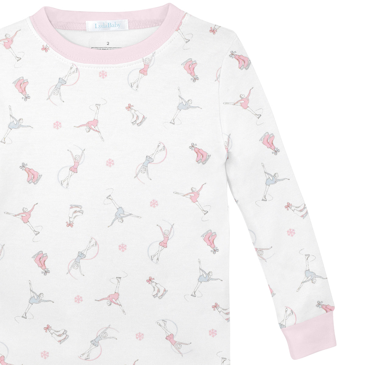 Ice Skating Printed Pajama | Girl
