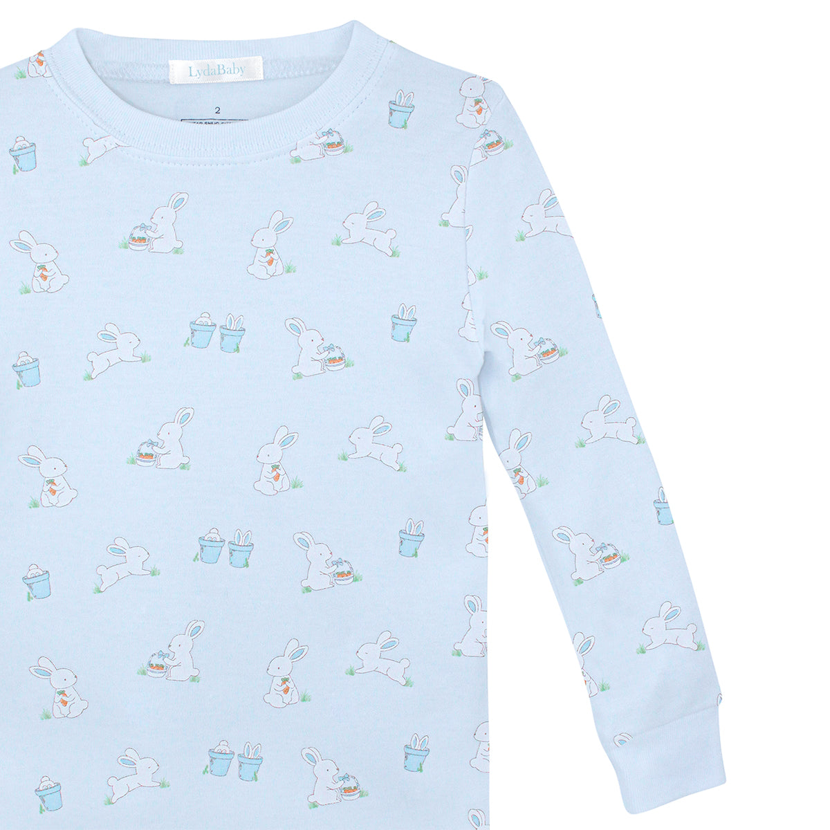 Bunnies in the Garden Printed Pajama | Boy