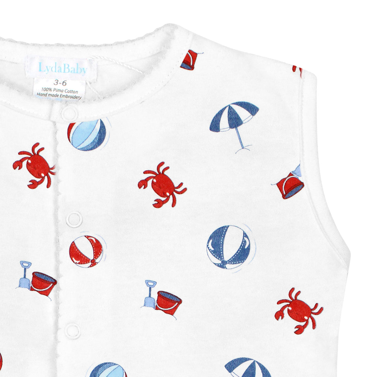 Summer Vibes Printed Romper | Baby Boy