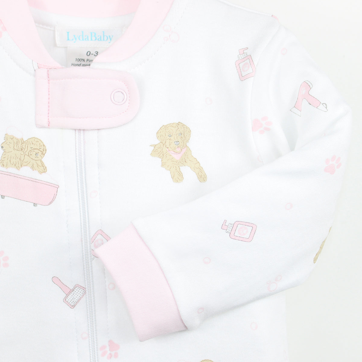 Luxury Pet Spa Duo Set — Embroidered & Printed | Girl