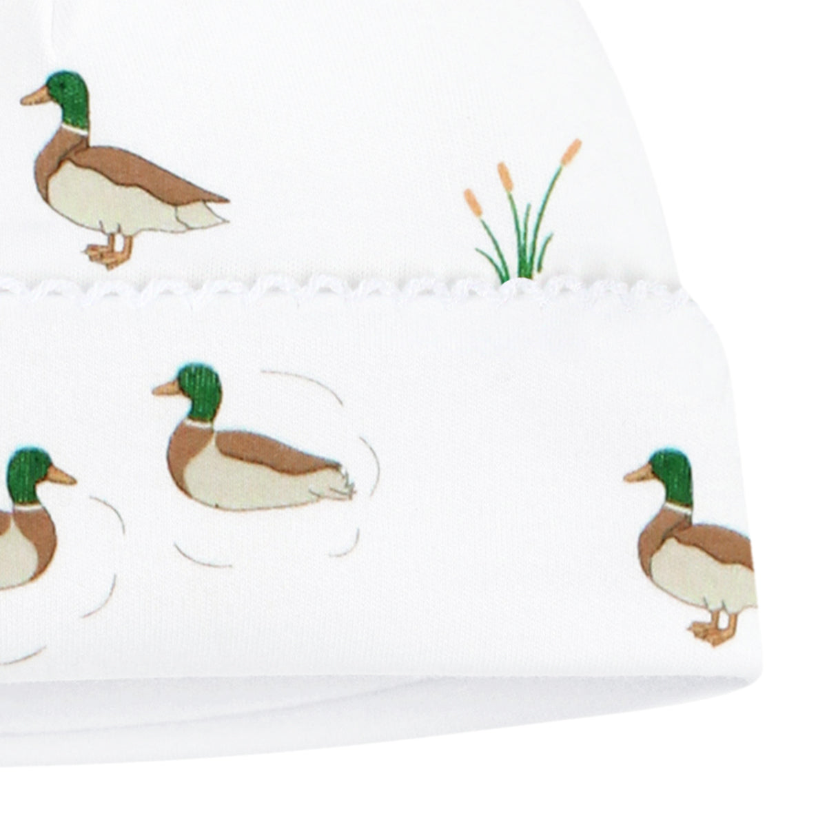 Mallard Ducks Printed Hat | Baby Boy