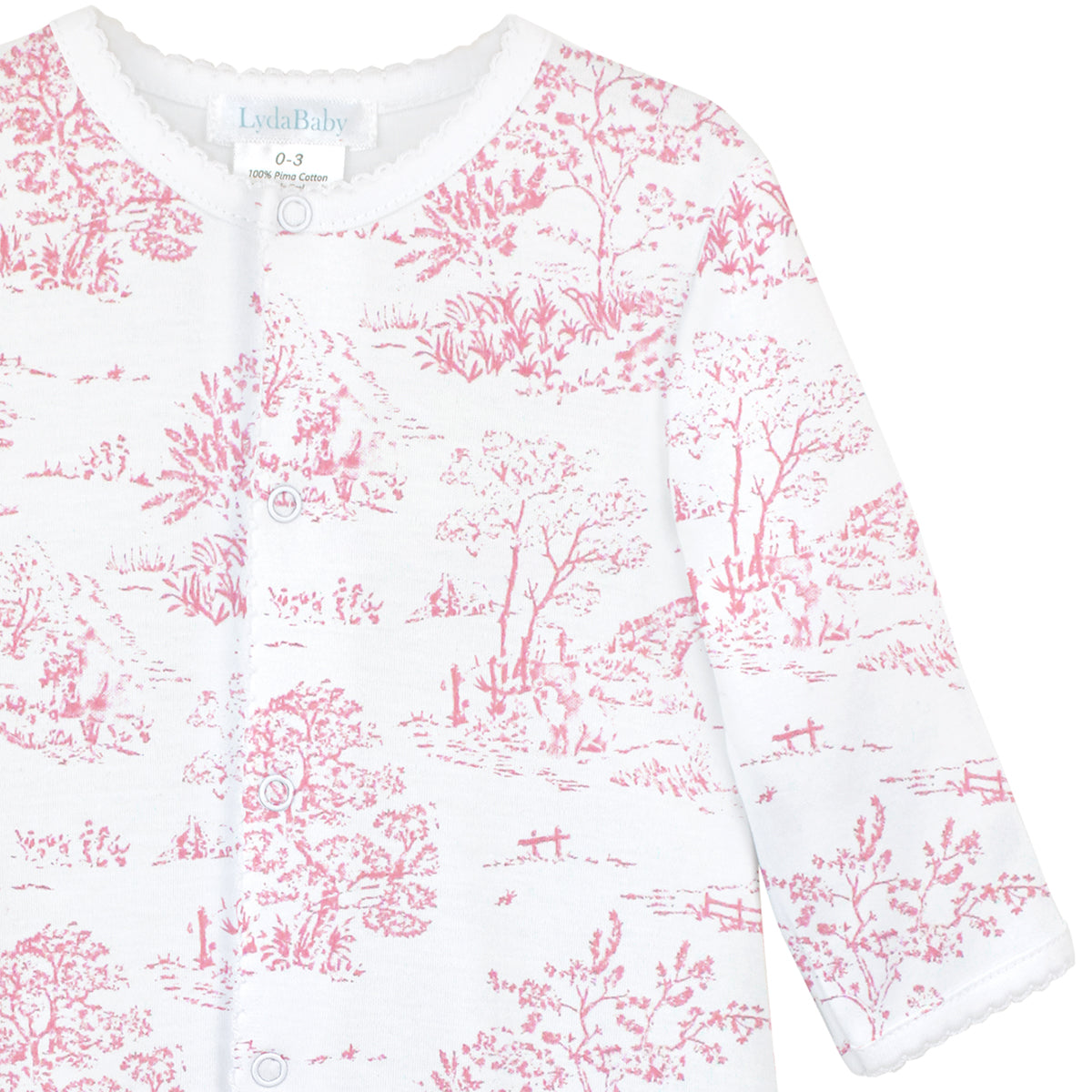 Toile de Jouy Printed Converter | Baby Girl