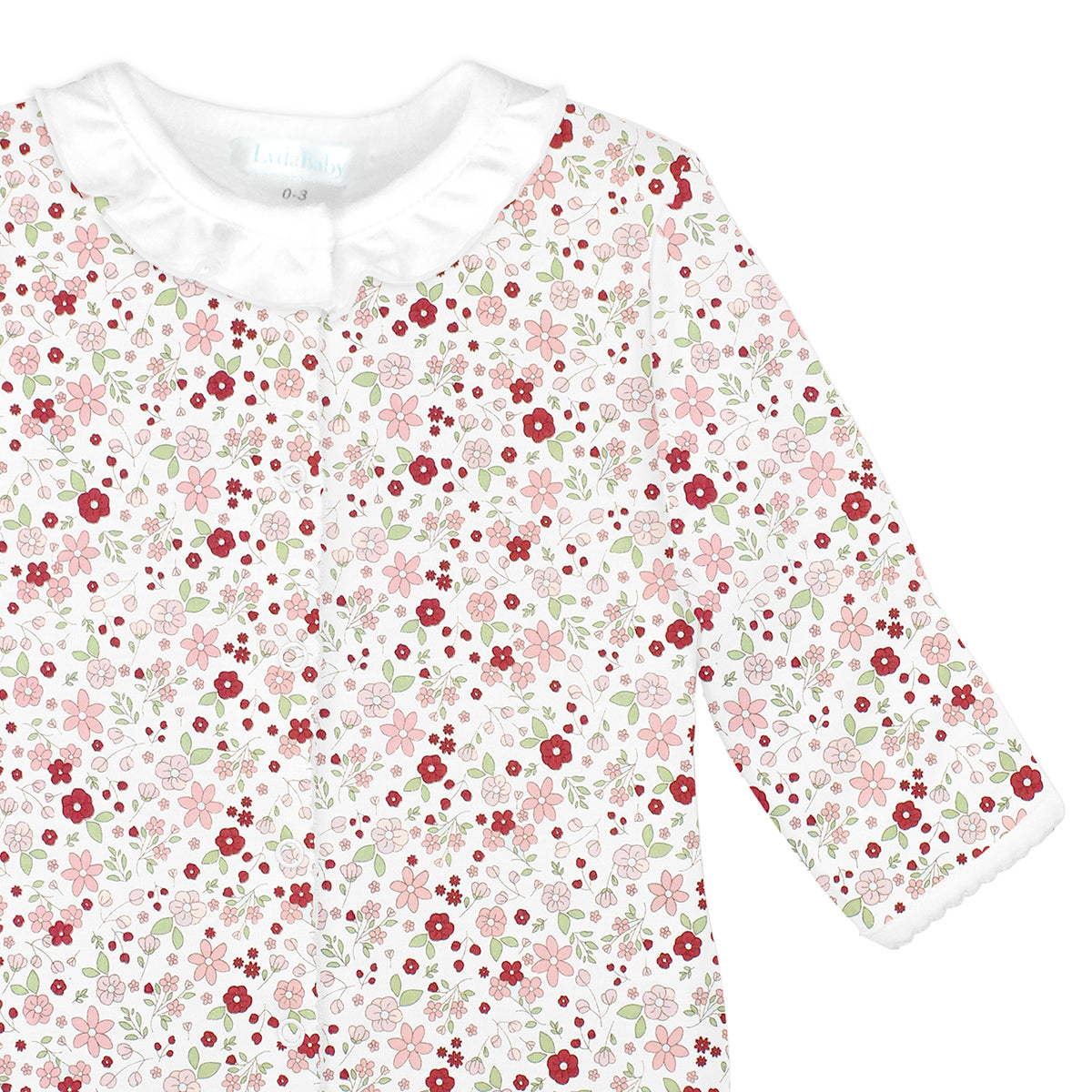 Winterland Printed Footie | Baby Girl