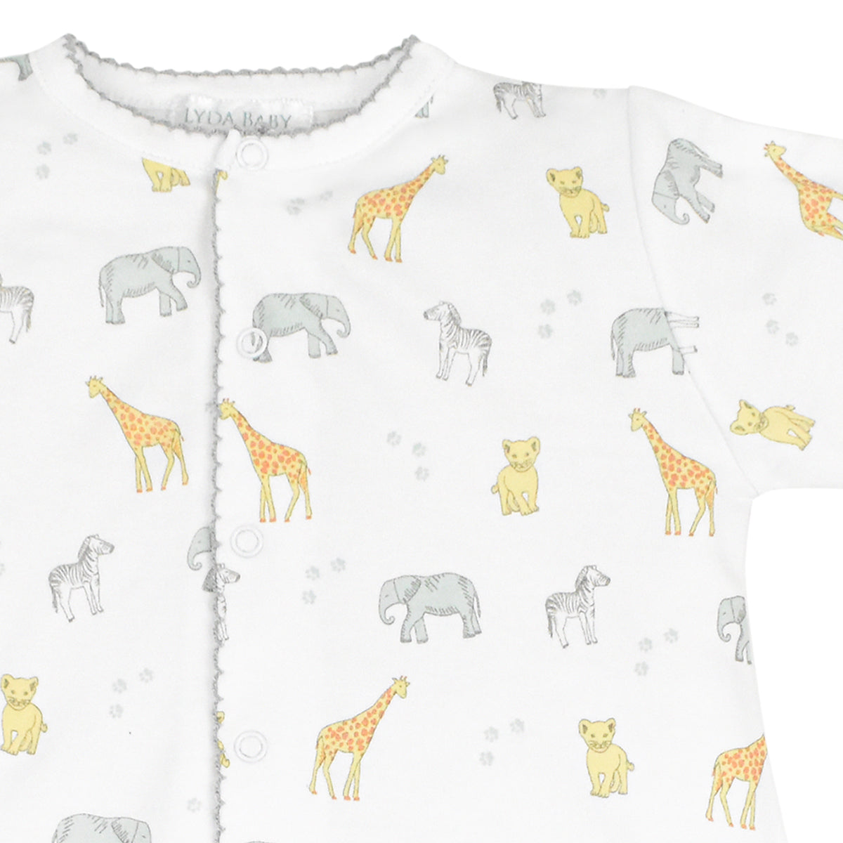 Safari Animals Printed Set 2 Pieces | Baby Unisex