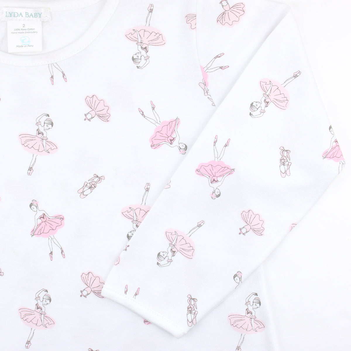Dancing Ballerinas Printed Dress | Girl