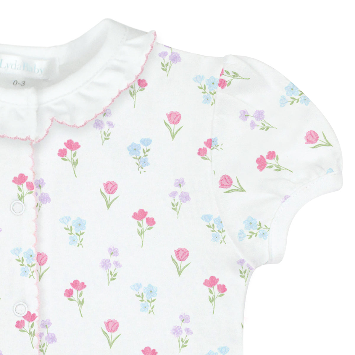Wildflowers Printed Romper | Baby Girl