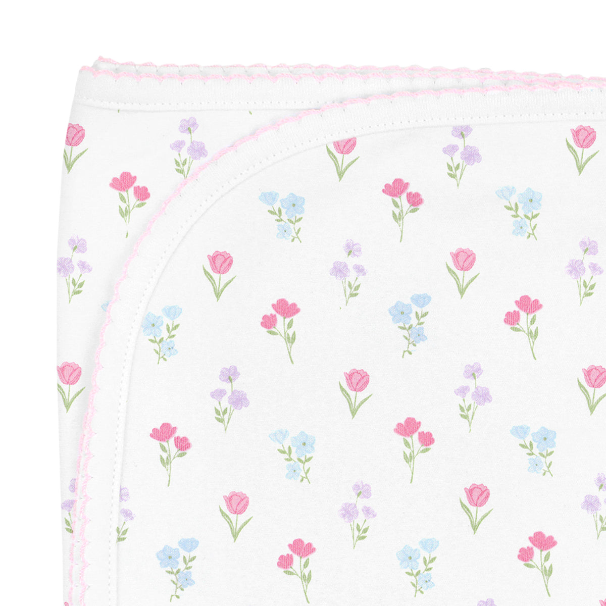 Wildflowers Printed Blanket | Baby Girl