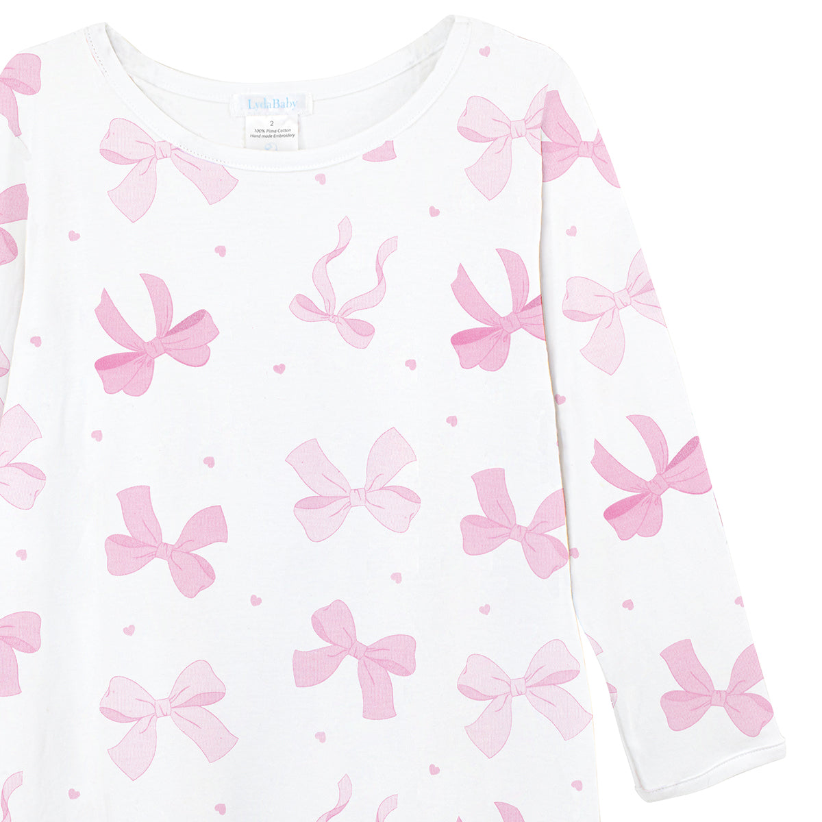 Lovely Bows Printed Dress | Girl