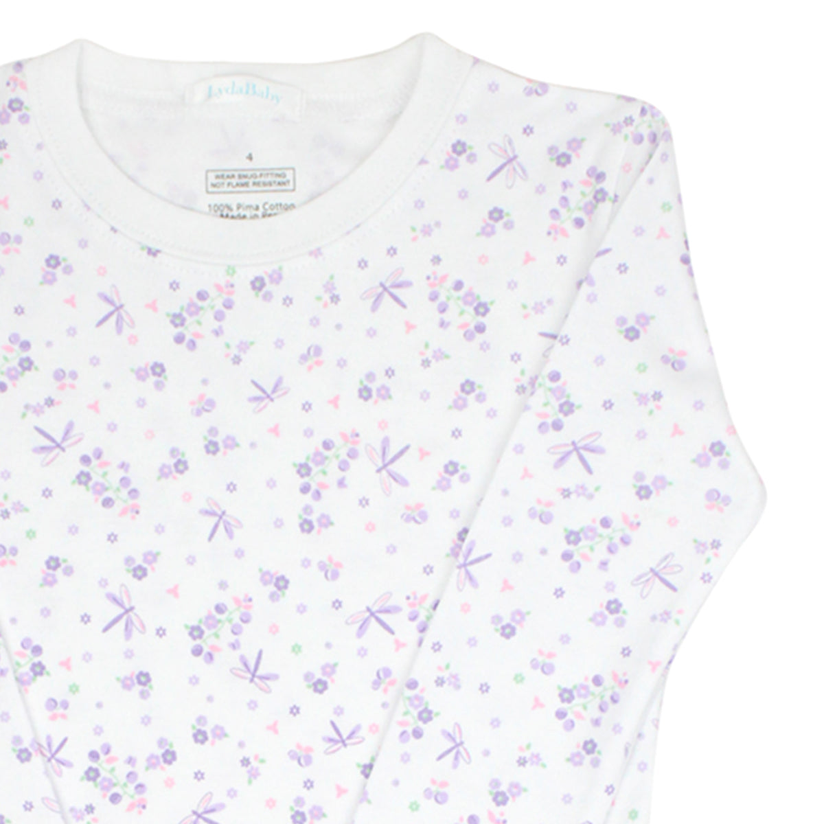 Dragonflies Printed Pajama | Girl