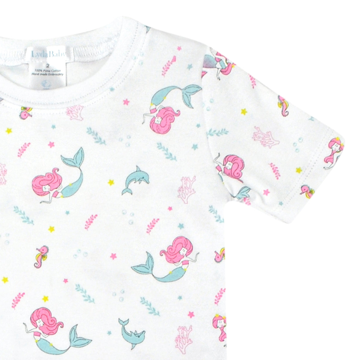 Little Mermaids Printed Pajama | Girl