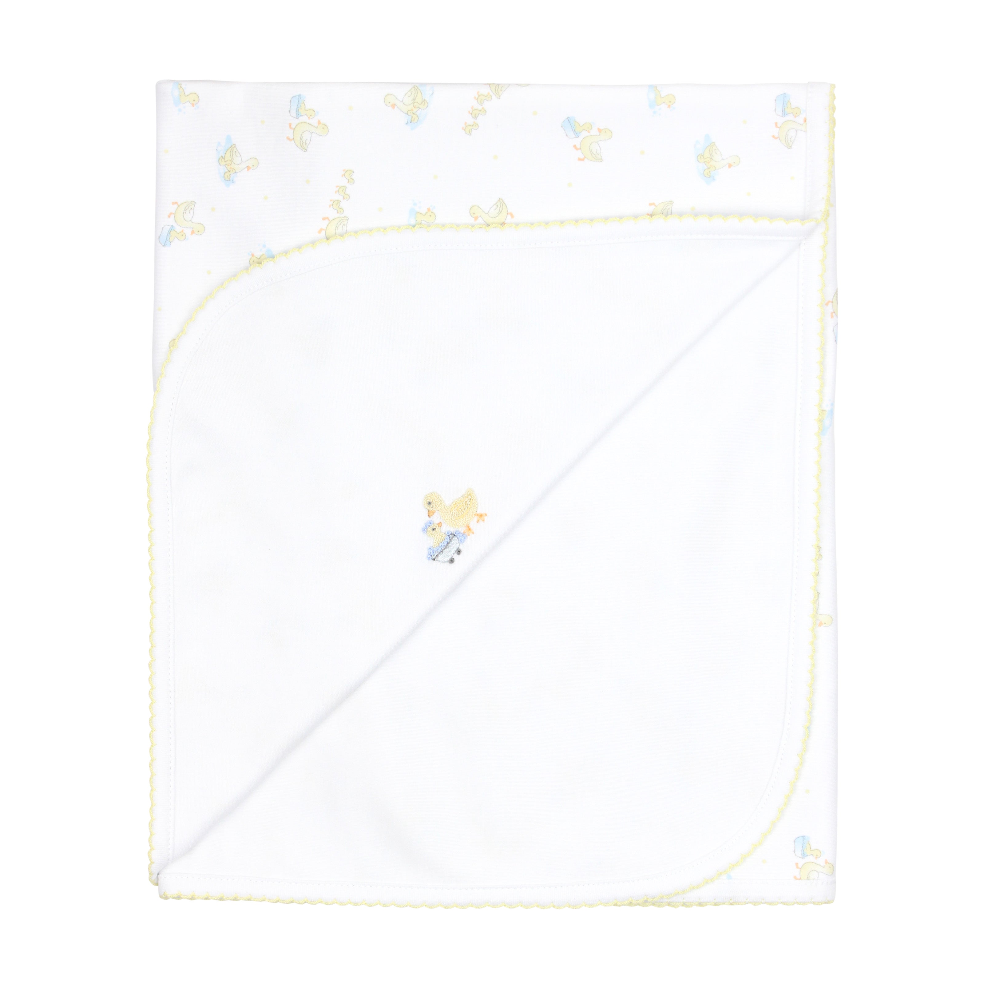 Bath Time Embroidery and Printed Set 4 Pieces | Baby Unisex